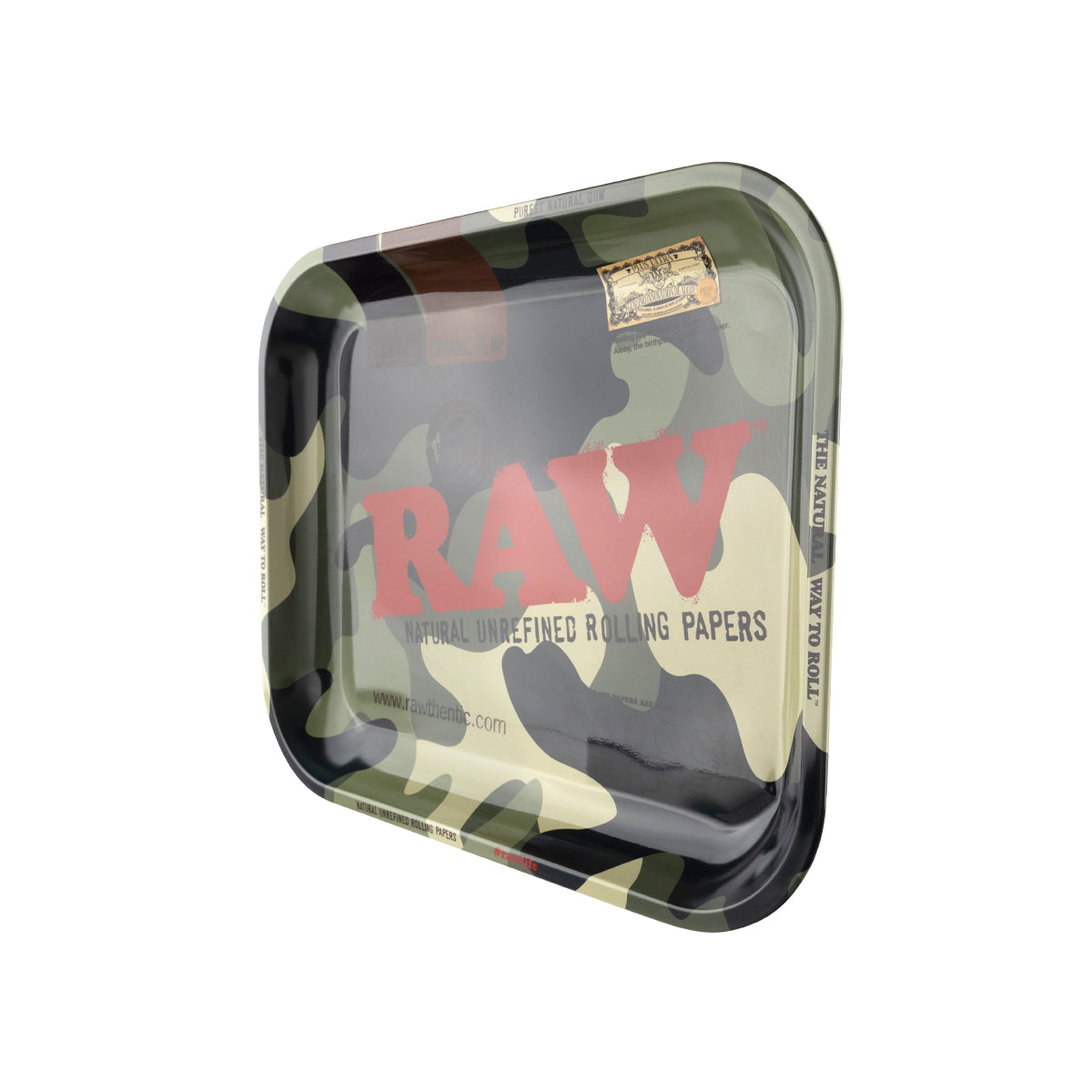 Raw Rolling Tray - 13" x 11" Camo