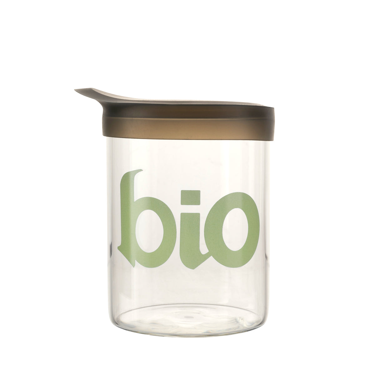 BIO Glass 4.75" Stash Jar w/ Silicone Lid - 1oz Green