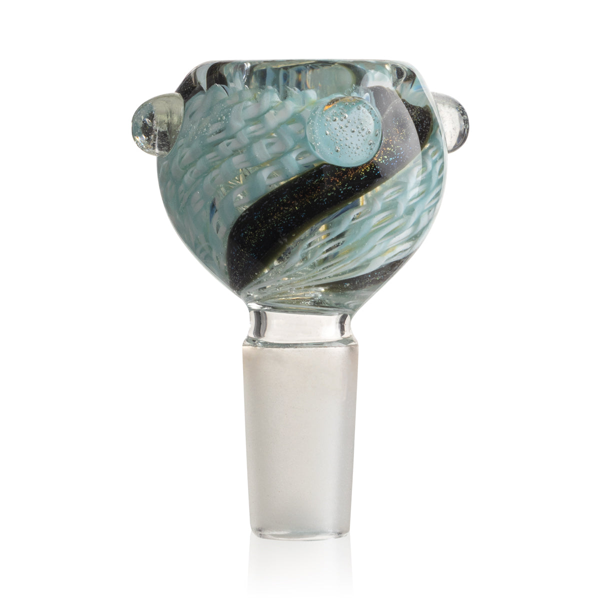 Lattacino Dichro Bowl - 14mm Male - Assorted Colors - High Life Goods