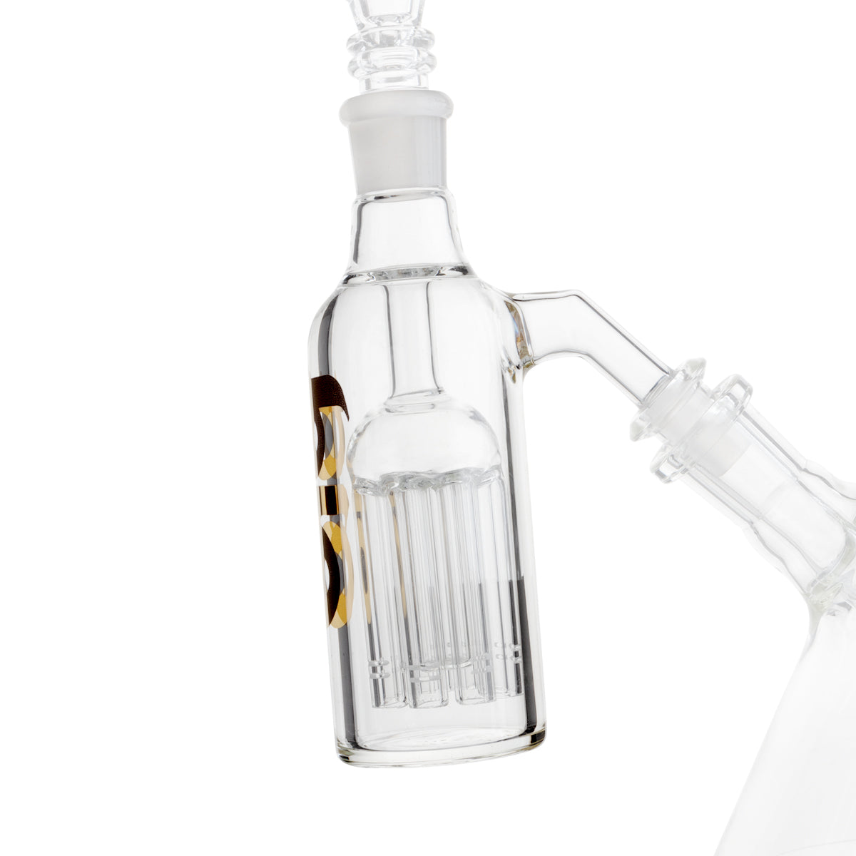 BIO Glass 8-Arm Ash Catcher with 45° Joint - 19mm/14mm