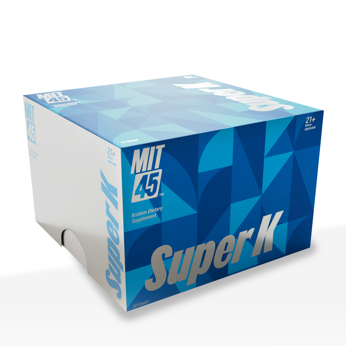 Mit45 Kratom Shot - Blue Super K - High Life Goods - 12 Count