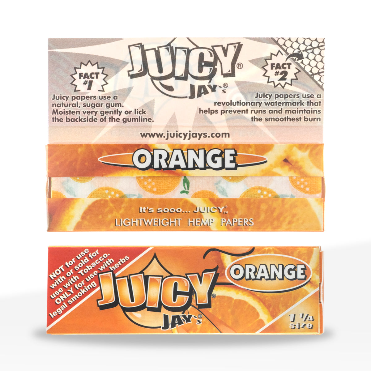 Juicy Jay's Rolling Paper 1 1/4" - Various Flavors - 24 Pack