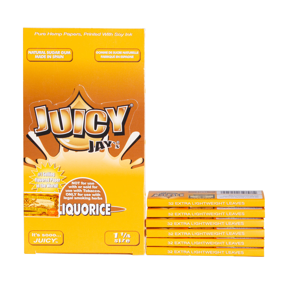 Juicy Jay's Rolling Paper 1 1/4" - Various Flavors - 24 Pack