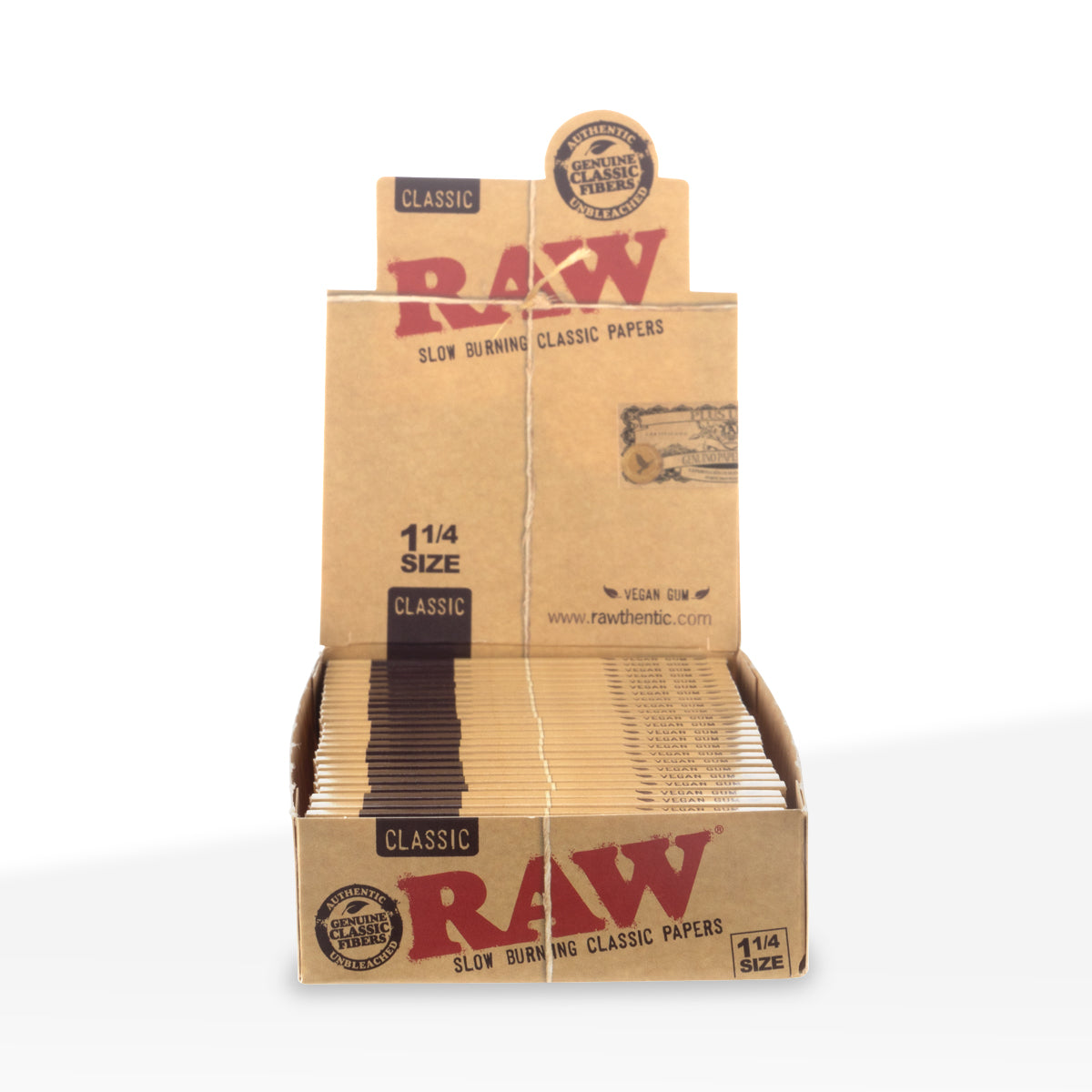 RAW® Classic 1¼ Size Rolling Paper - 24 Count