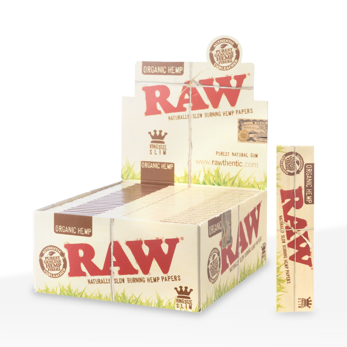 RAW® Organic Hemp Rolling Paper - Various Sizes