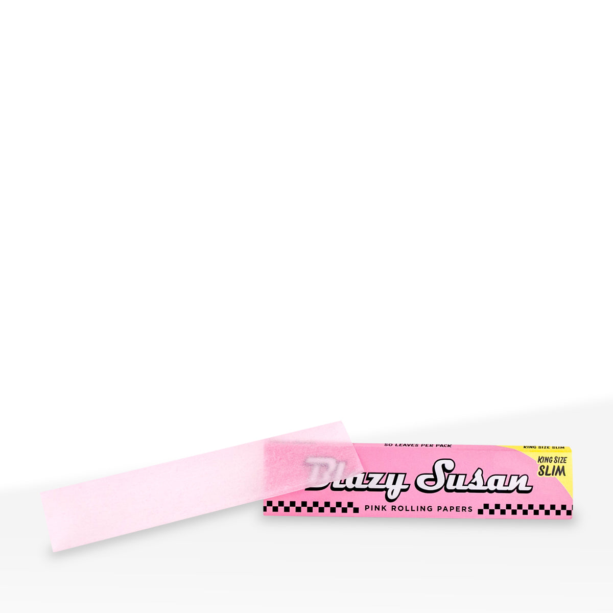 Blazy Susan Pink Rolling Papers King Size - 50 Pack