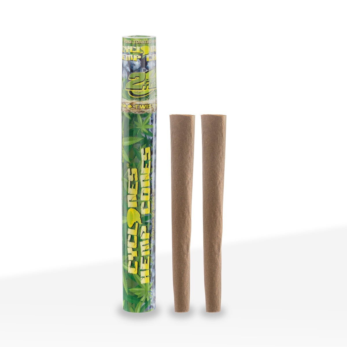 Cyclones 2X Pre-Rolled Hemp Cones - 24 Count Various Flavors