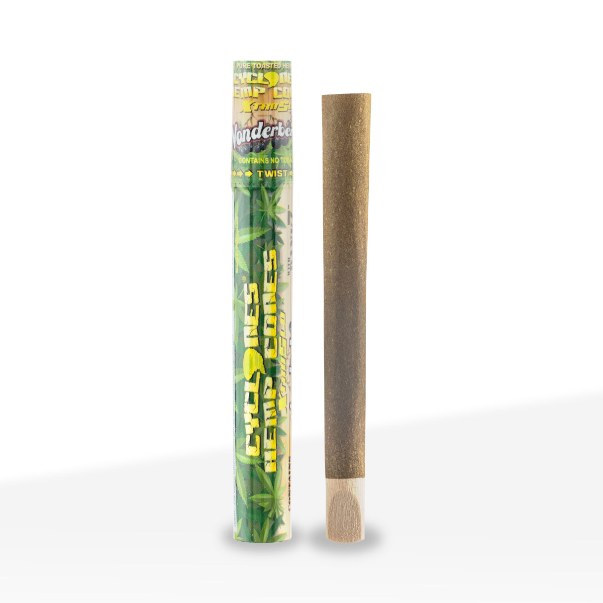 Cyclones X-Tra Slow Burn Pre-Rolled Hemp Cones - 24 Count Various Flavors