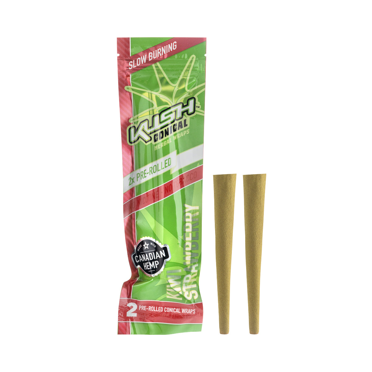 KUSH® Conical Herbal Wraps - 15 Count Various Flavors