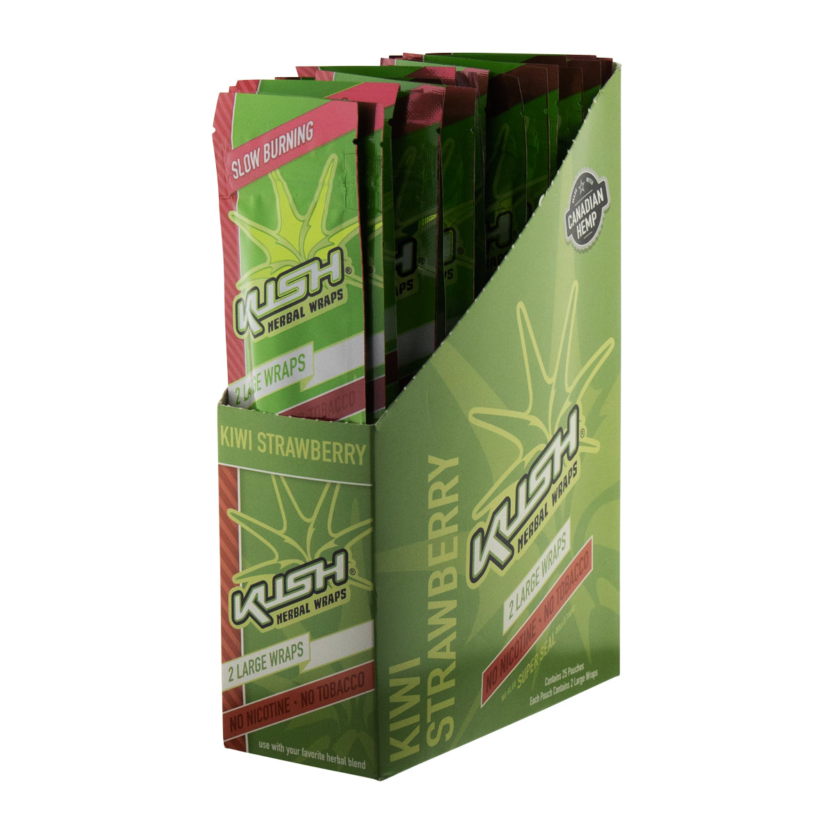 KUSH® Herbal Wraps - 25 Count Various Flavors