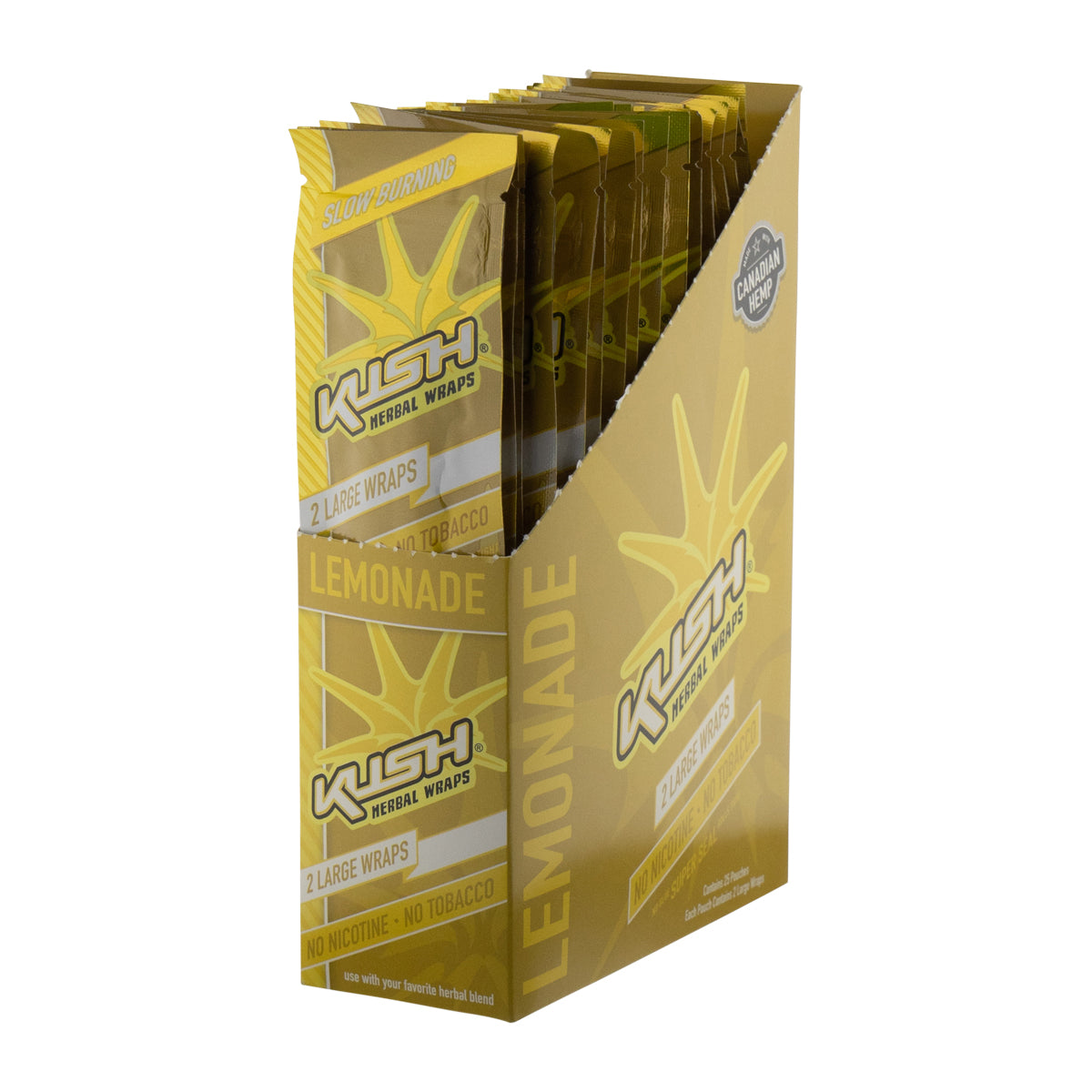 KUSH® Herbal Wraps - 25 Count Various Flavors