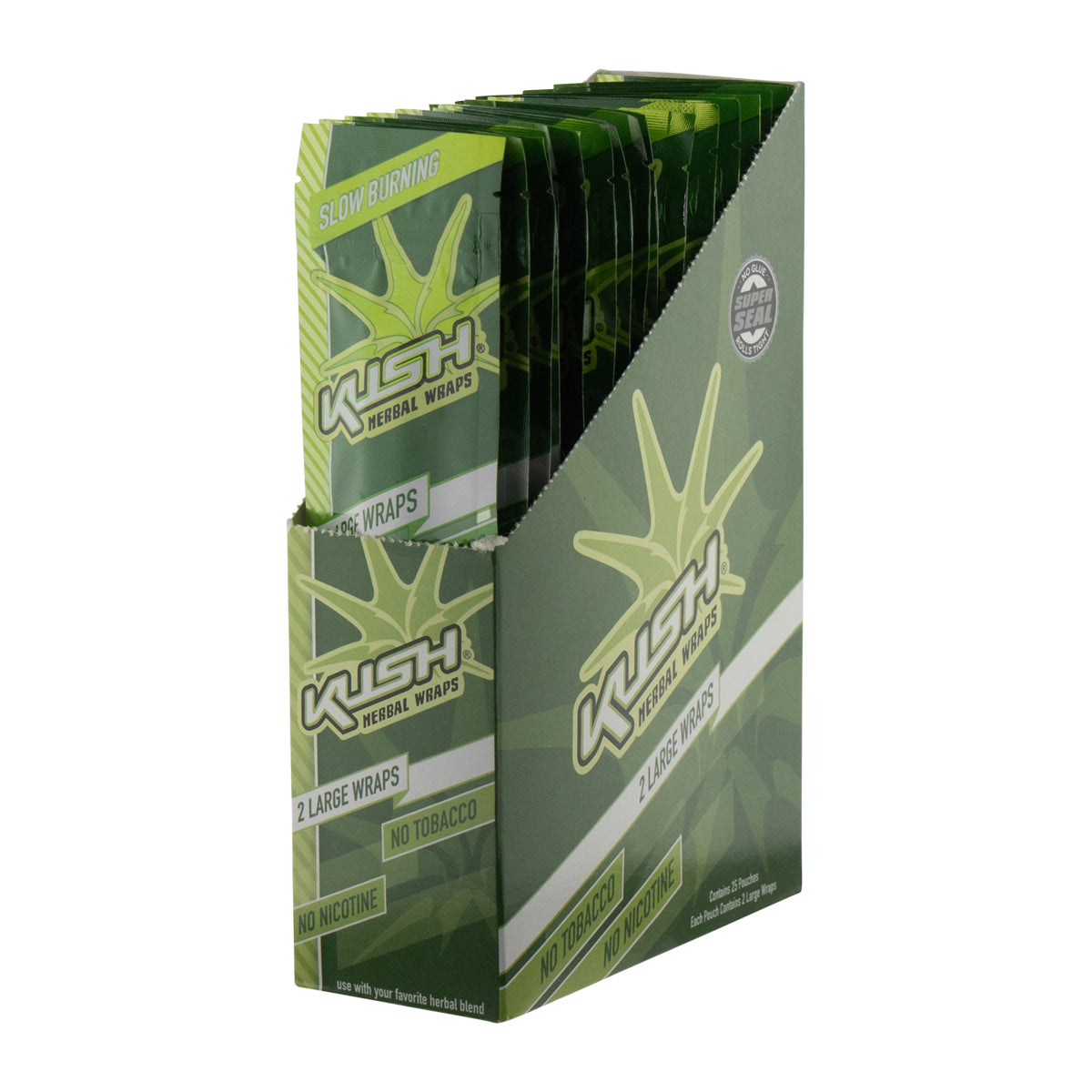 KUSH® Herbal Wraps - 25 Count Various Flavors