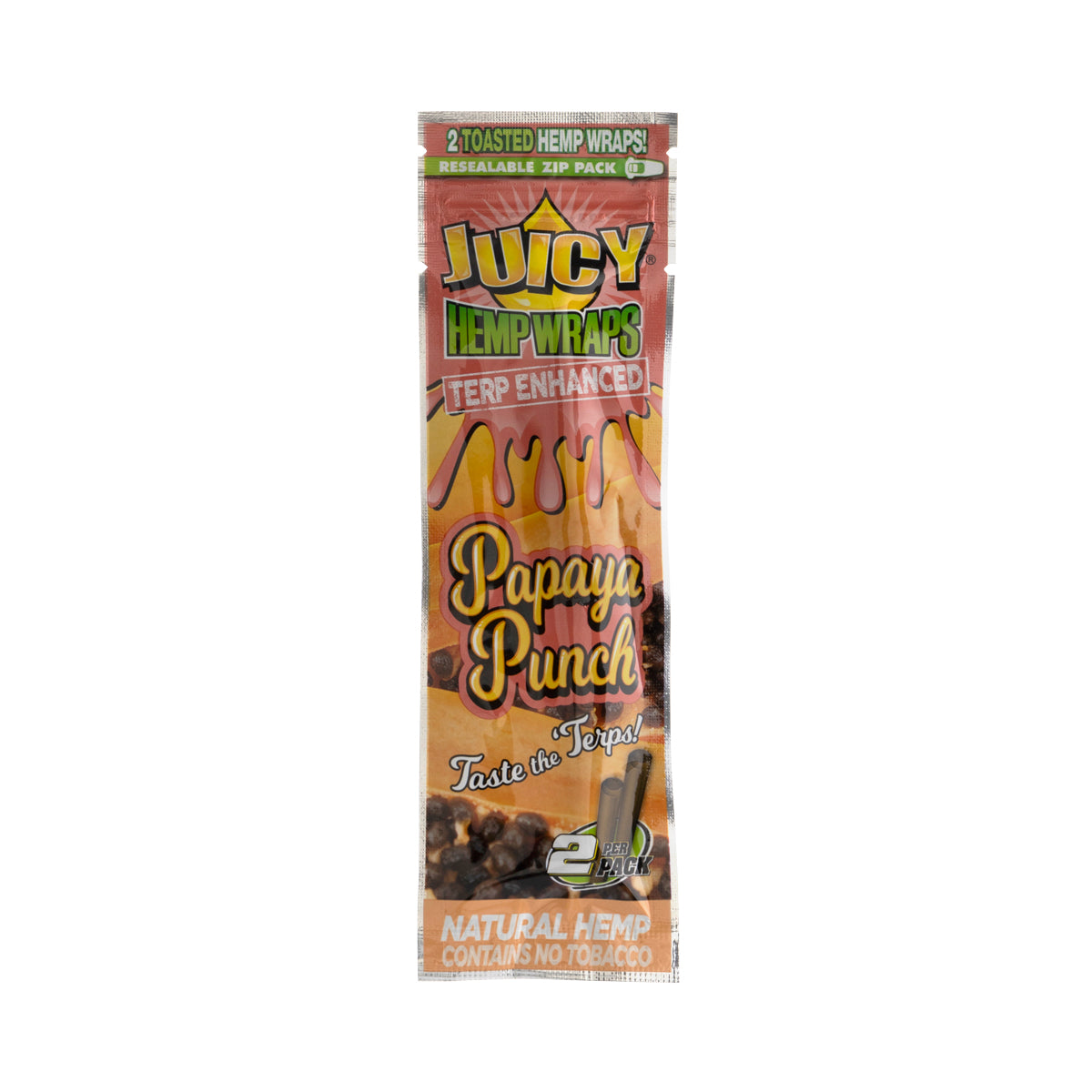 Juicy Jay's Hemp Wraps Papaya Punch - 25 Pack