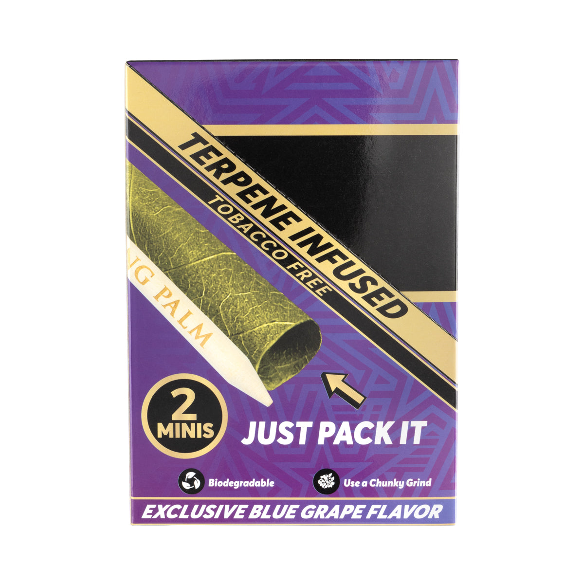 King Palm Mini Blunt Wraps - Blue Grape 20 Count