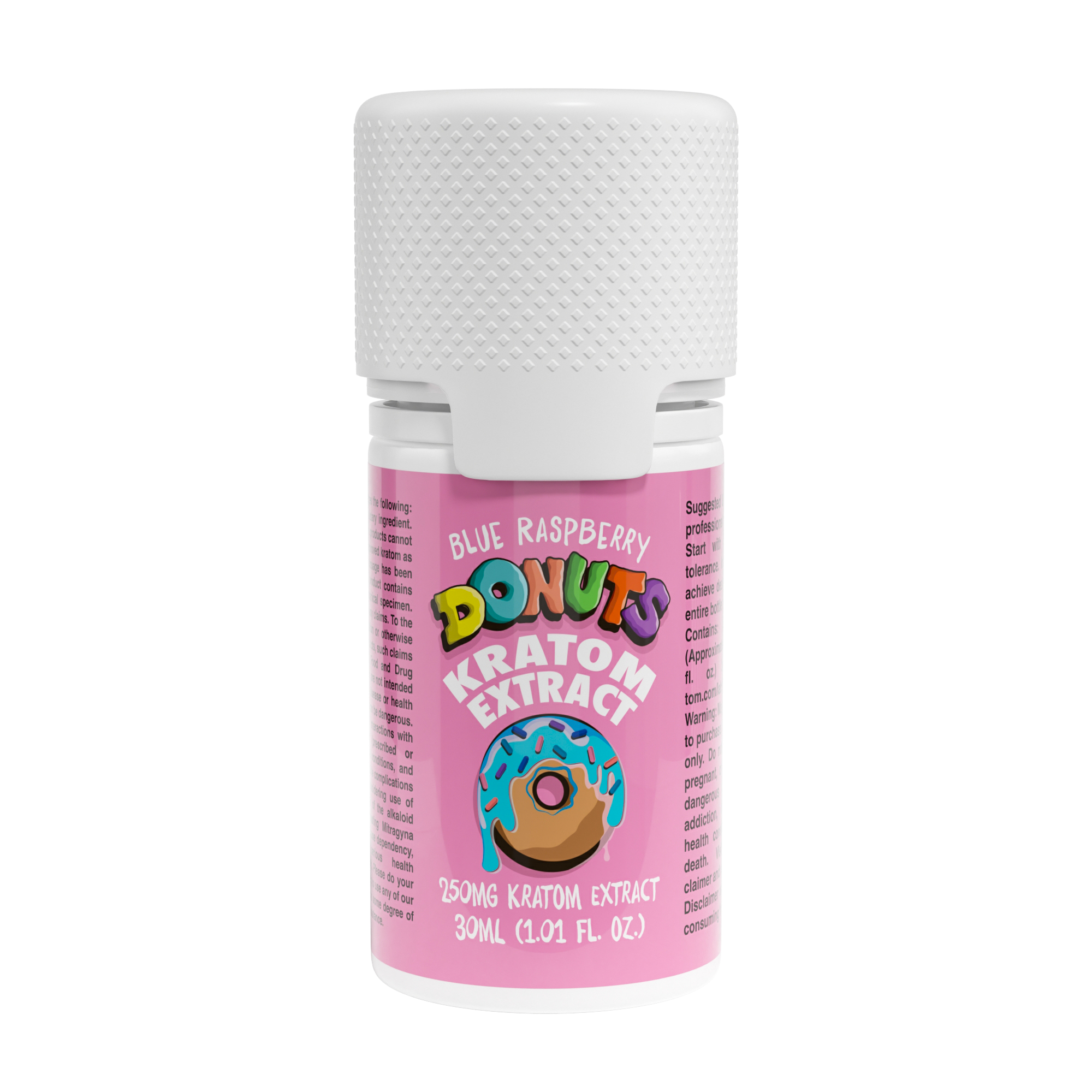 Donuts Kratom Shot - Blue Raspberry 250mg