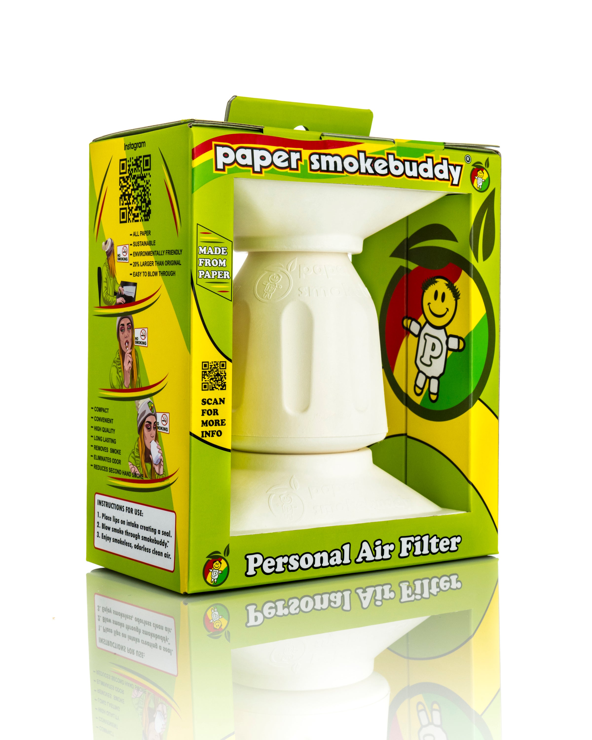 Smoke Buddy The Personal Air Filter - Sustainable Paper