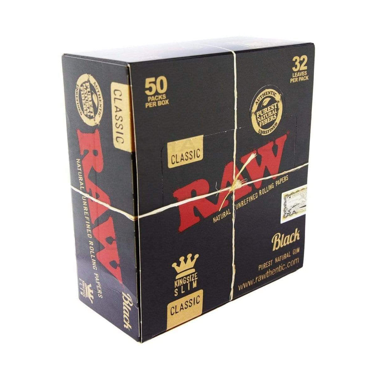 RAW® Black Classic Rolling Paper - Various Sizes