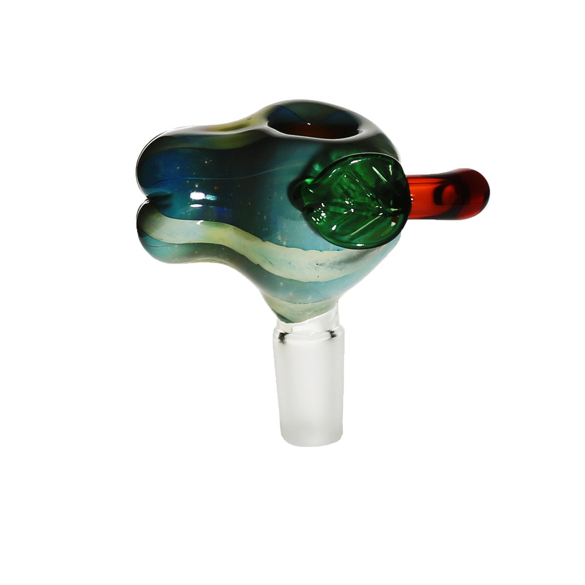 Marijuana Leaf Bowl - 14mm Male