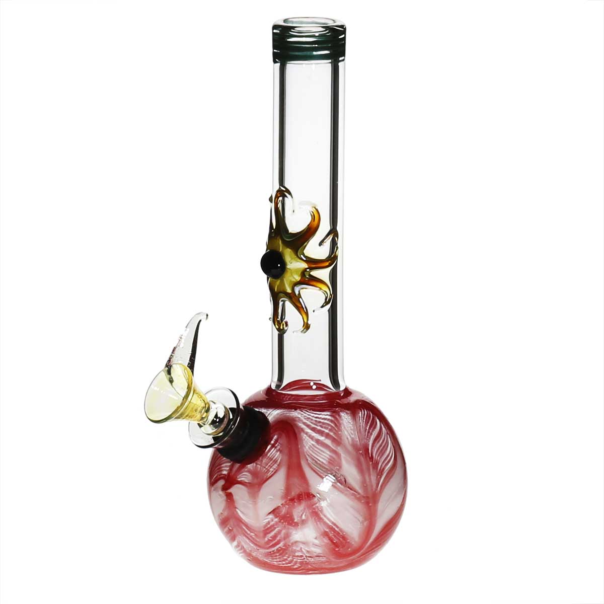 red glass bong