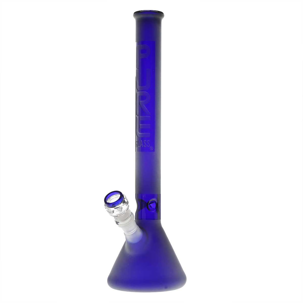 frosted glass bong
