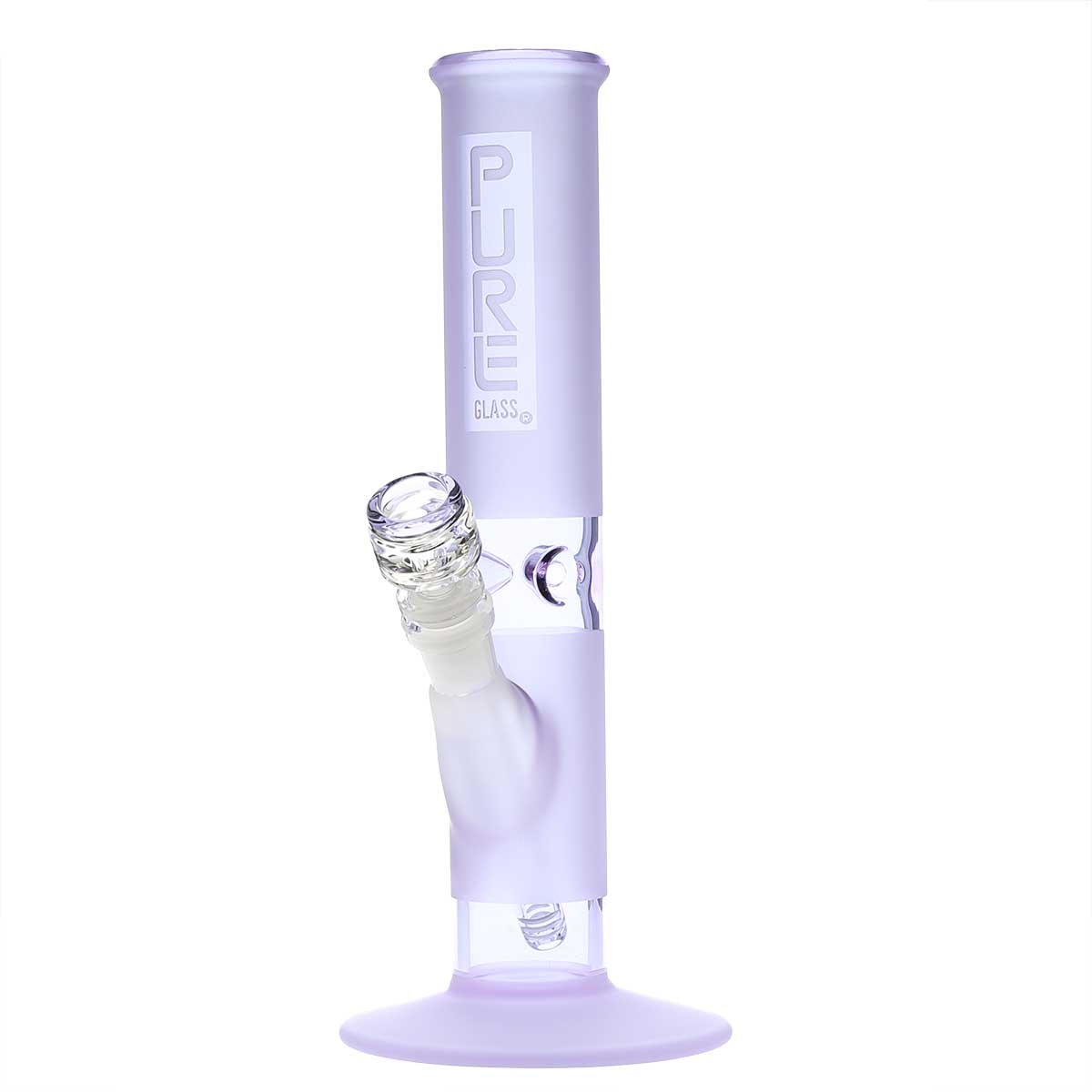 Pure Glass 12 Straight Bong - 50Mm Bongs & Waterpipes