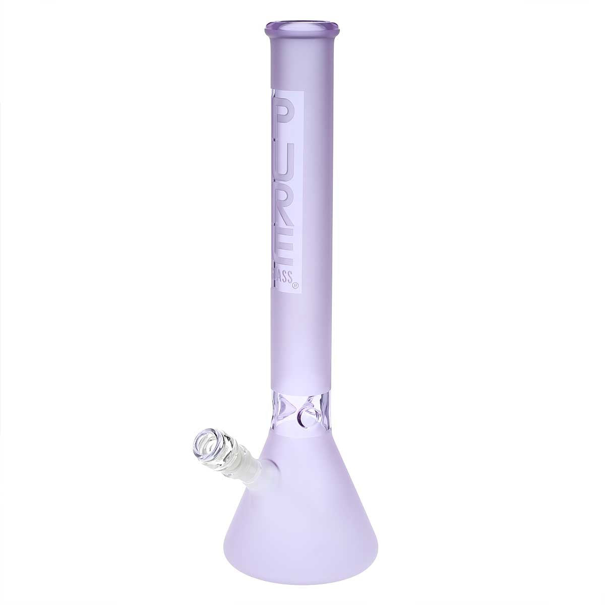 frosted glass bong