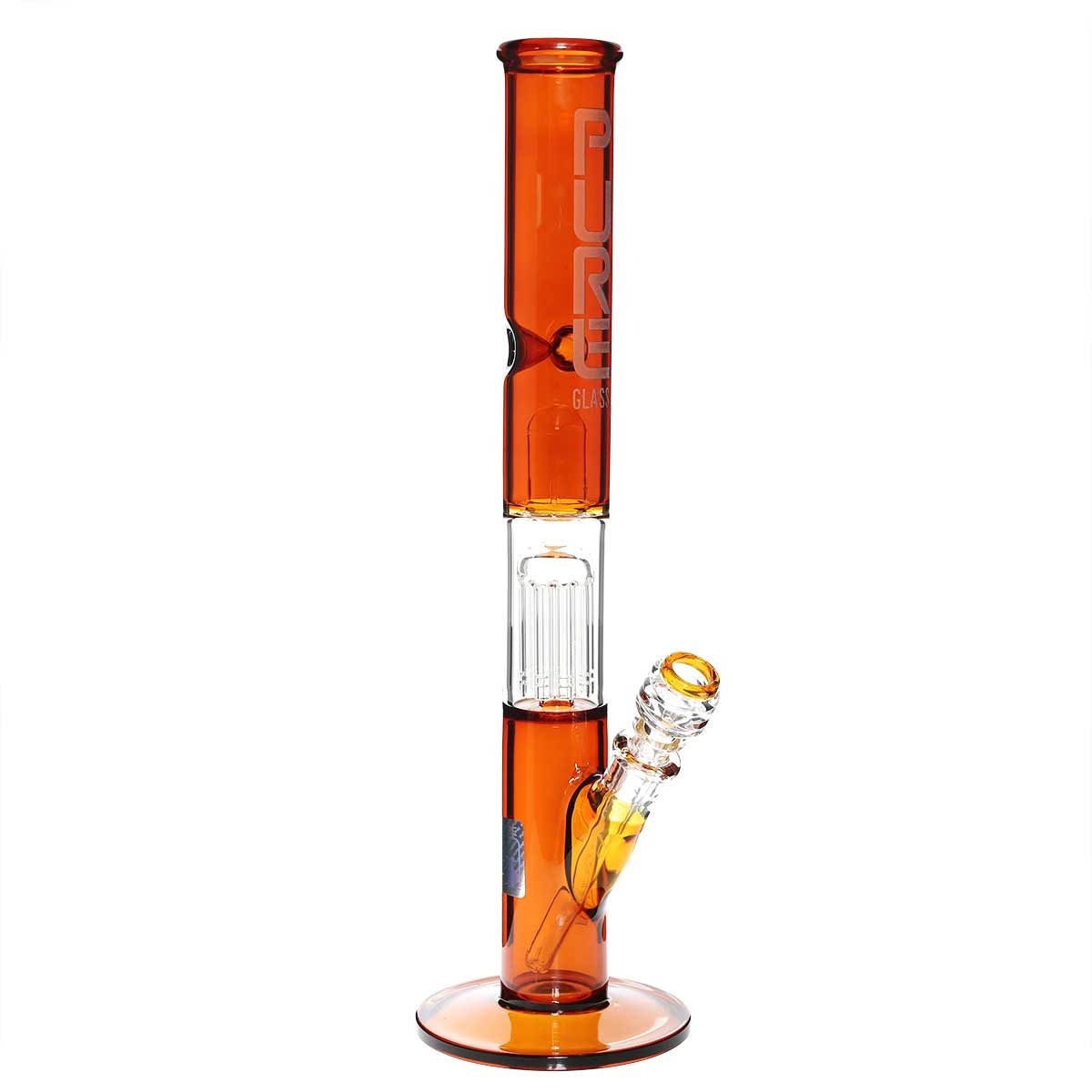 orange glass bong