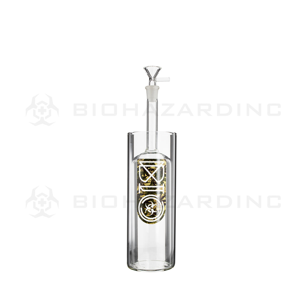 BIO Glass | 12" Gravity Glass Water Pipe | 19mm - Camo - bong items