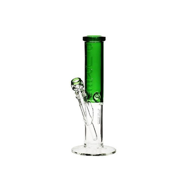 PURE Glass | 12" Insight Classic Straight Water Pipe | 50mm x 5mm - Green