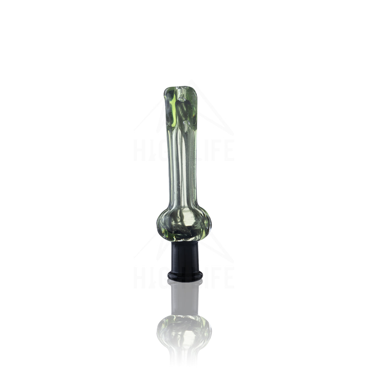 Nectar Collector w/ Quartz Tip | 10mm - Fluorescent Green - weed smoke shop