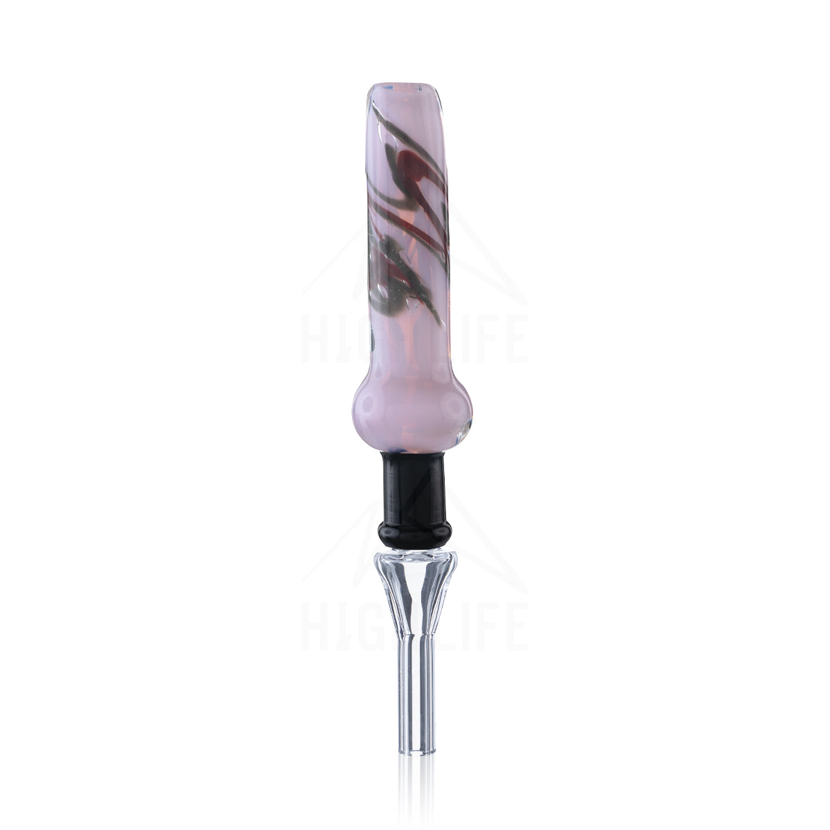 Nectar Collector w/ Quartz Tip | 10mm - Static Cotton Candy - best website to order bongs