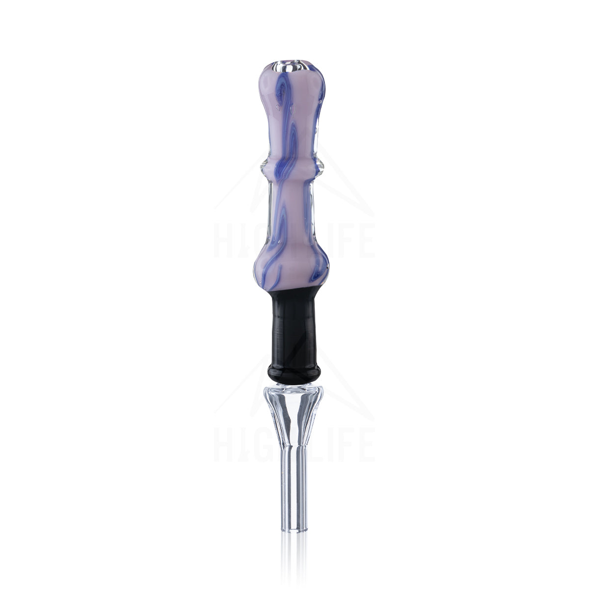 Nectar Collector w/ Quartz Tip | 10mm - Purple Neon Haze - marajuana accessories