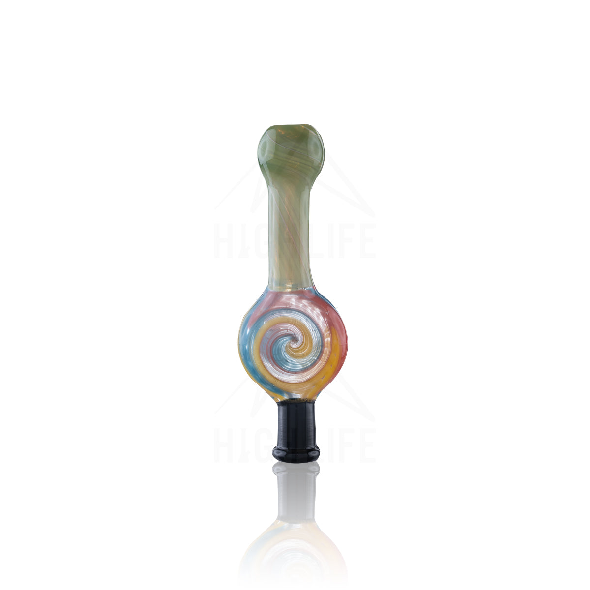 10mm Nectar Collector w/ Tip | Rainbow Swirls Pendant - marijuana accessories