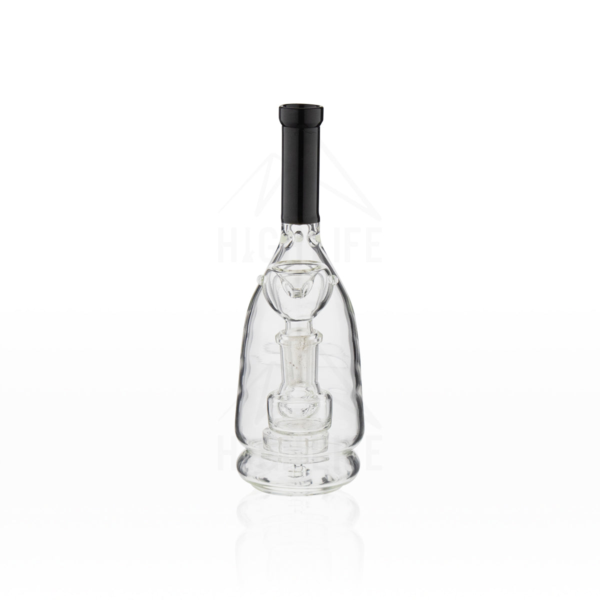 glass wine bottle water pipe