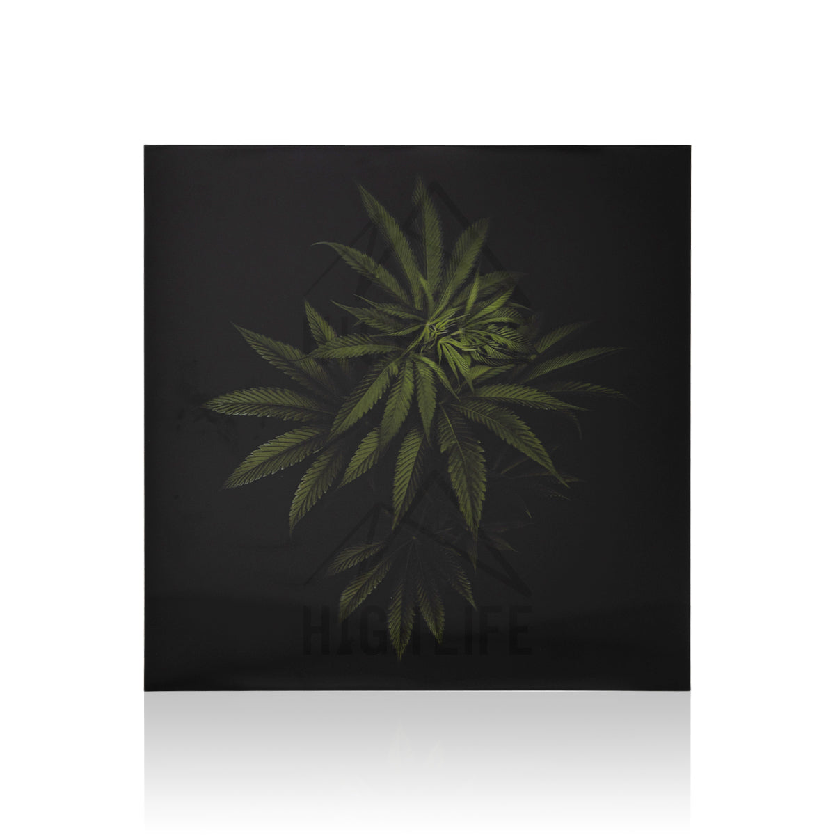 Green Leaves 3D Holographic Print
