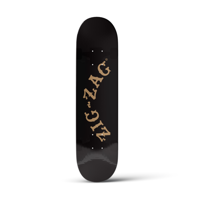 Zig Zag Skateboard - Black