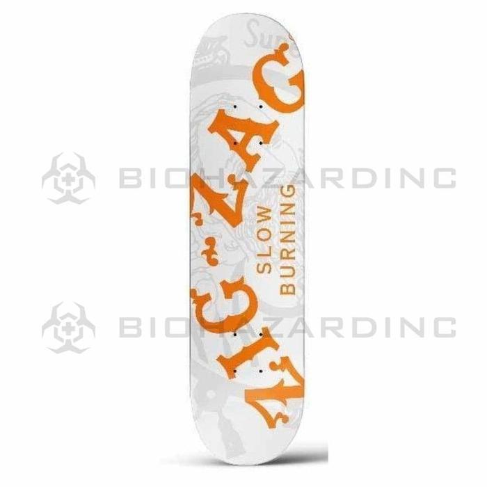 Zig Zag Skateboard - White