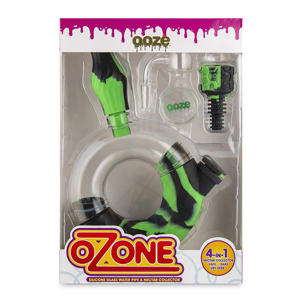 ooze silicone water pipe