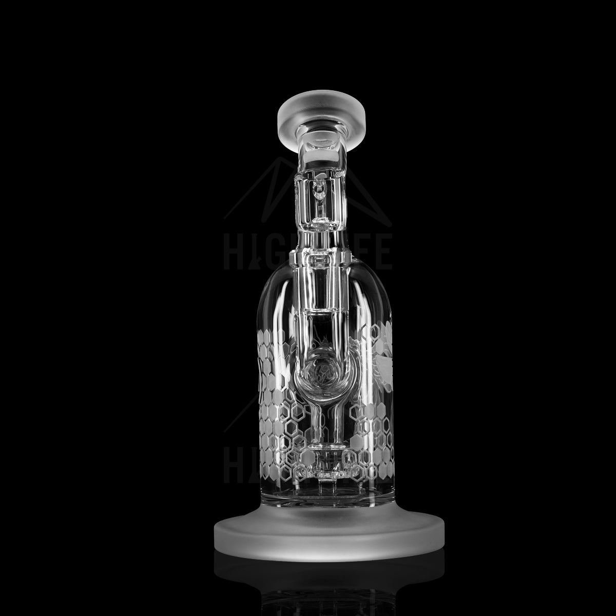 8" Killer Bee Etched Dab Rig