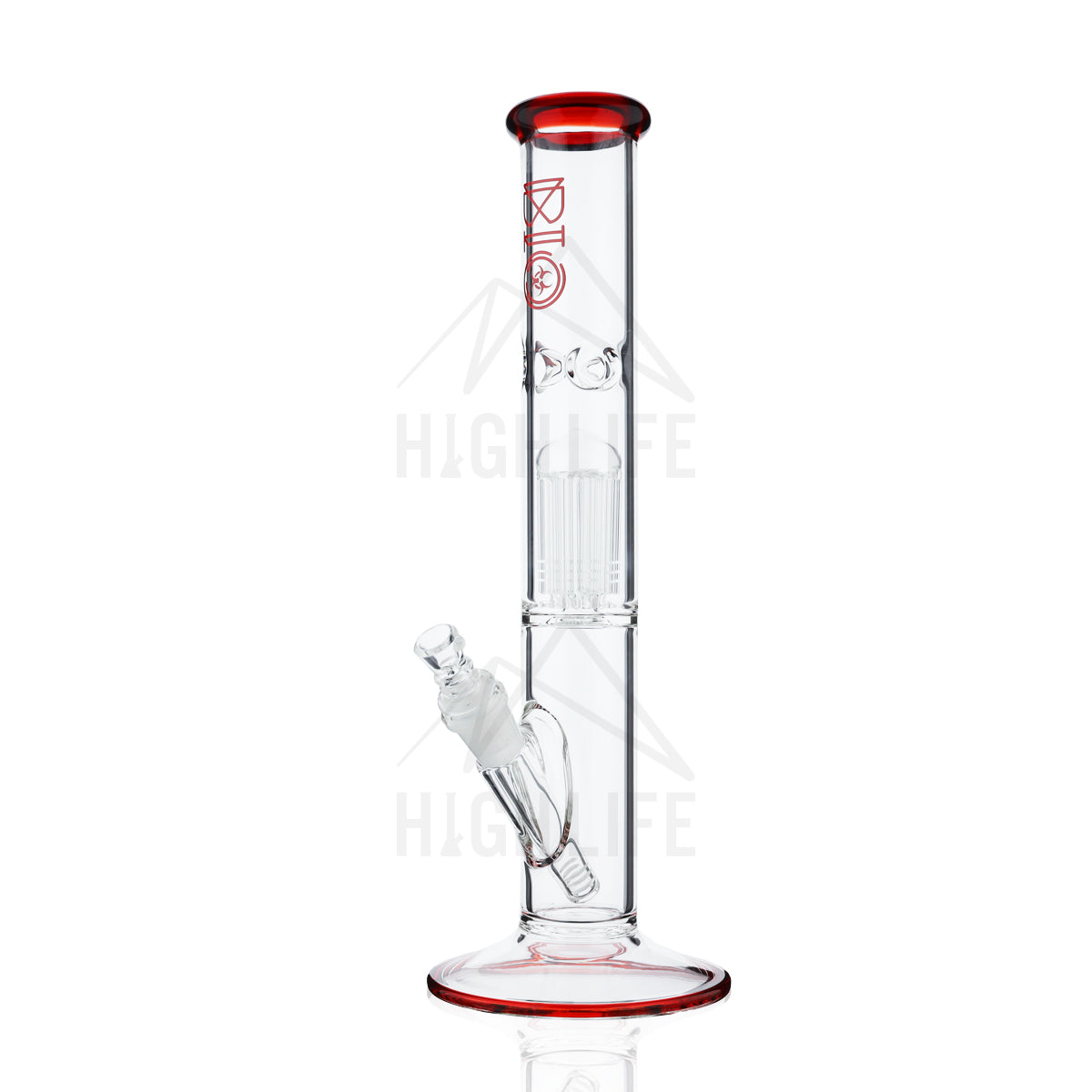 clear glass water pipe